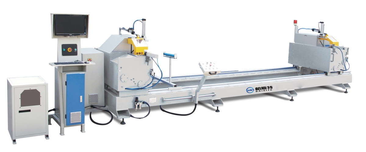 鋁塑型材集成數控雙角鋸LJZ2FJ-CNC-500x5000